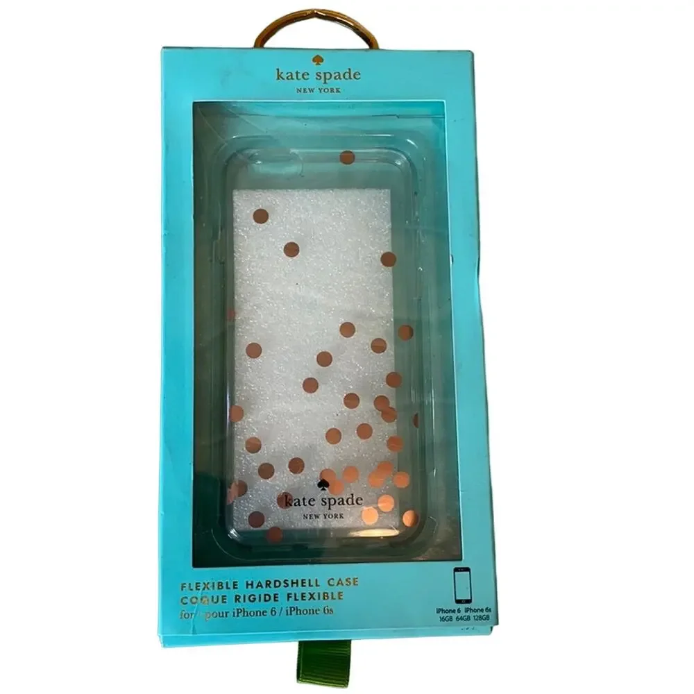 Kate Spade Gold Dots Hardshell Case iPhone 6 / 6x